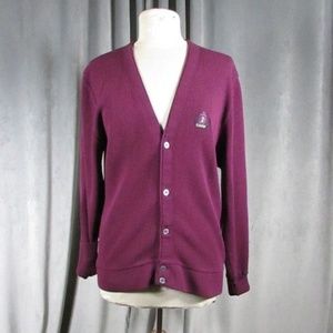 Vintage 80s IZOD Preppy Cardigan